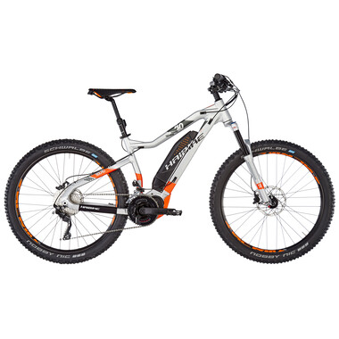 Mountain Bike eléctrica HAIBIKE SDURO HARD SEVEN 8.0 27,5" Plata/Naranja 2018 0